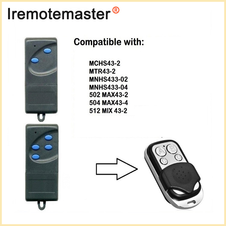 Per 502 MAX43-2/504 MAX43-2 apricancello 433,92 MHz